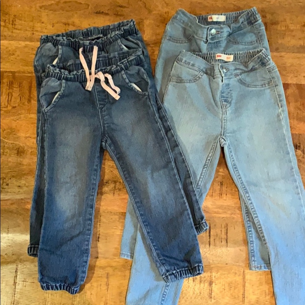 Lot of 4T GAP & Levi’s Jeans